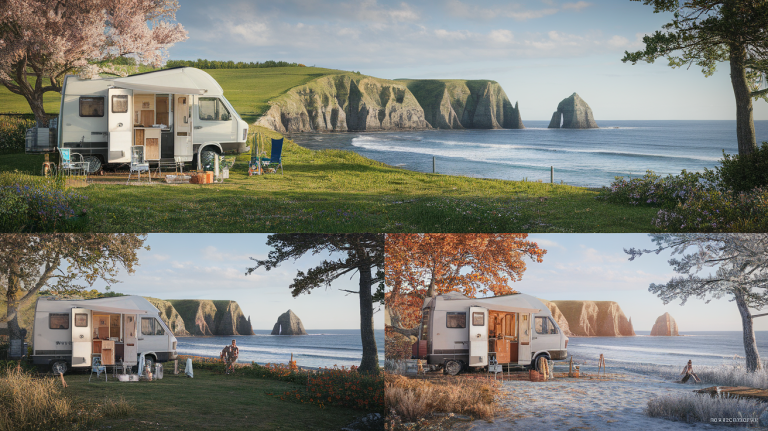 Partir en Bretagne en camping-car : quelle est la meilleure saison ?