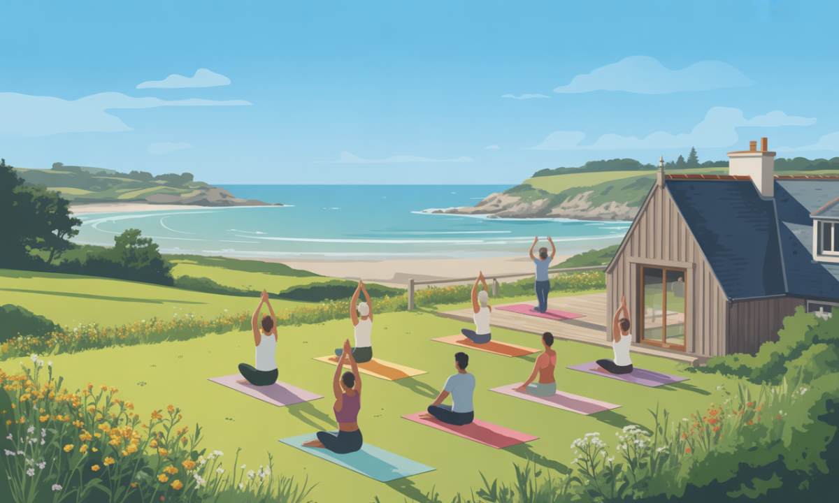 découvrez les bienfaits d'une retraite de yoga en bretagne : déconnectez-vous du quotidien, ressourcez-vous au cœur de paysages inspirants et offrez-vous une expérience de bien-être unique entre terre et mer.