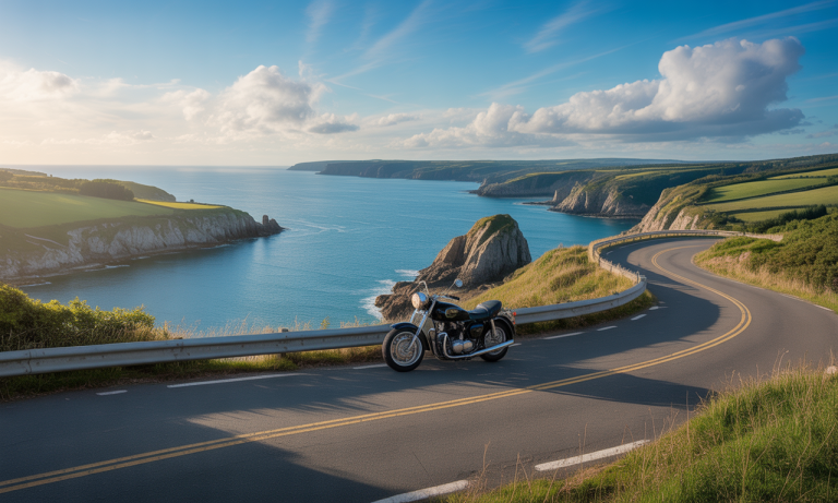Découvrez les meilleurs itinéraires sinueux pour une escapade à moto en Bretagne ?