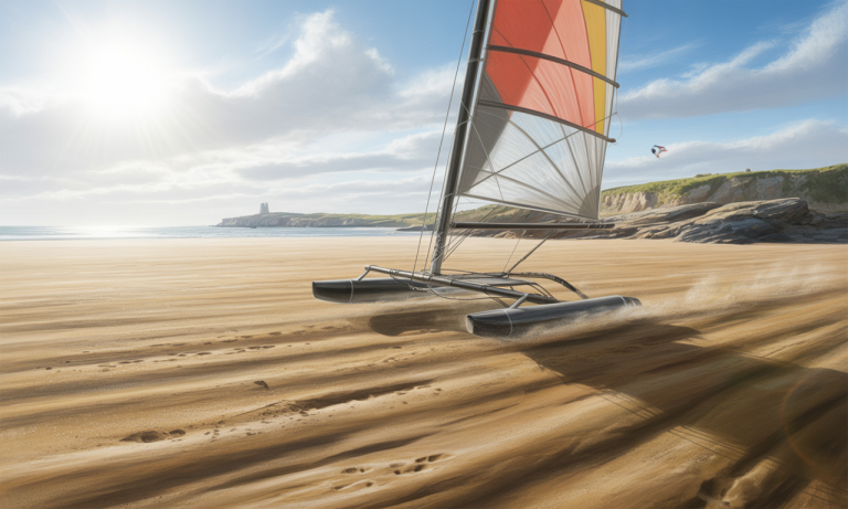 Découvrez la Bretagne en char à voile !