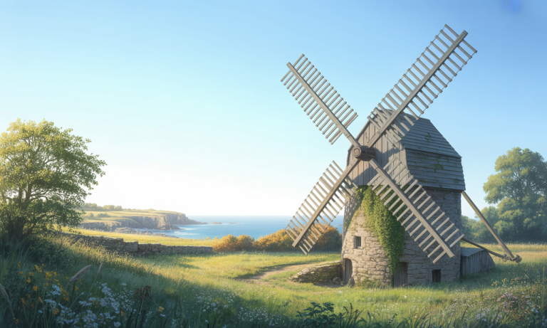 Envie de vivre un week-end insolite dans un moulin en Bretagne ?
